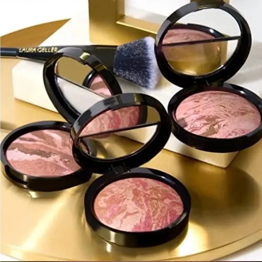 Laura Geller Baked Blush-n-Bronze 2-in-1 Rose Bronze NEW